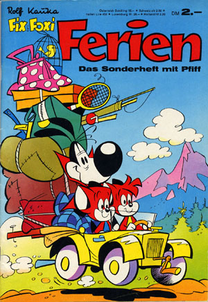 Fix und Foxi Ferien 1972 (© Kauka)