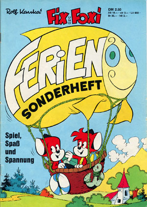Fix und Foxi Ferien 1975 (© Kauka)