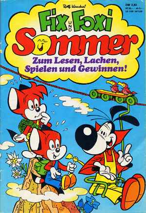 Fix und Foxi Sommer 1977 (© Kauka)