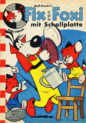 Fix und Foxi mit Schallplatte