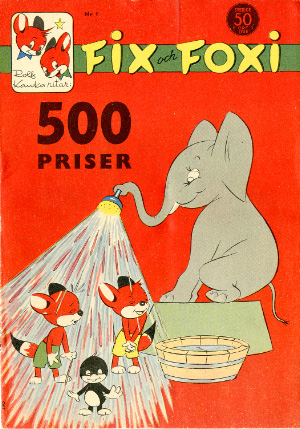 Fix och Foxi 1/1958