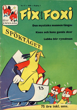 Fix och Foxi 17/1960