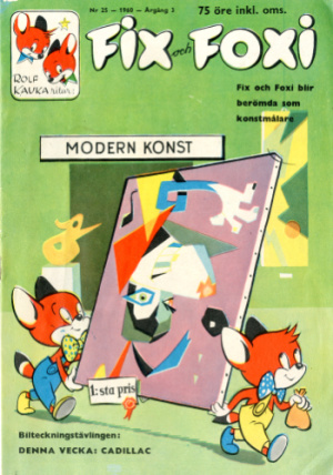 Fix och Foxi 25/1960
